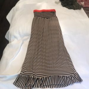 Bandeau dress / maxi skirt